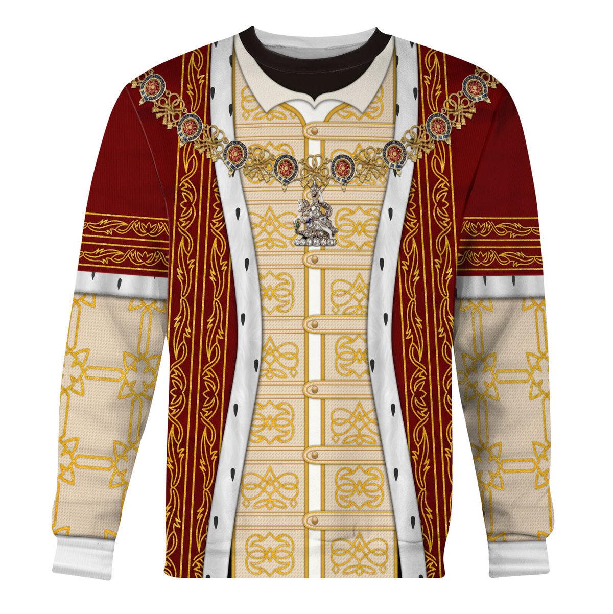Gearhomie Edward VI of England Costume Hoodie Sweatshirt T-Shirt Tracksuit - Gearhomie.com