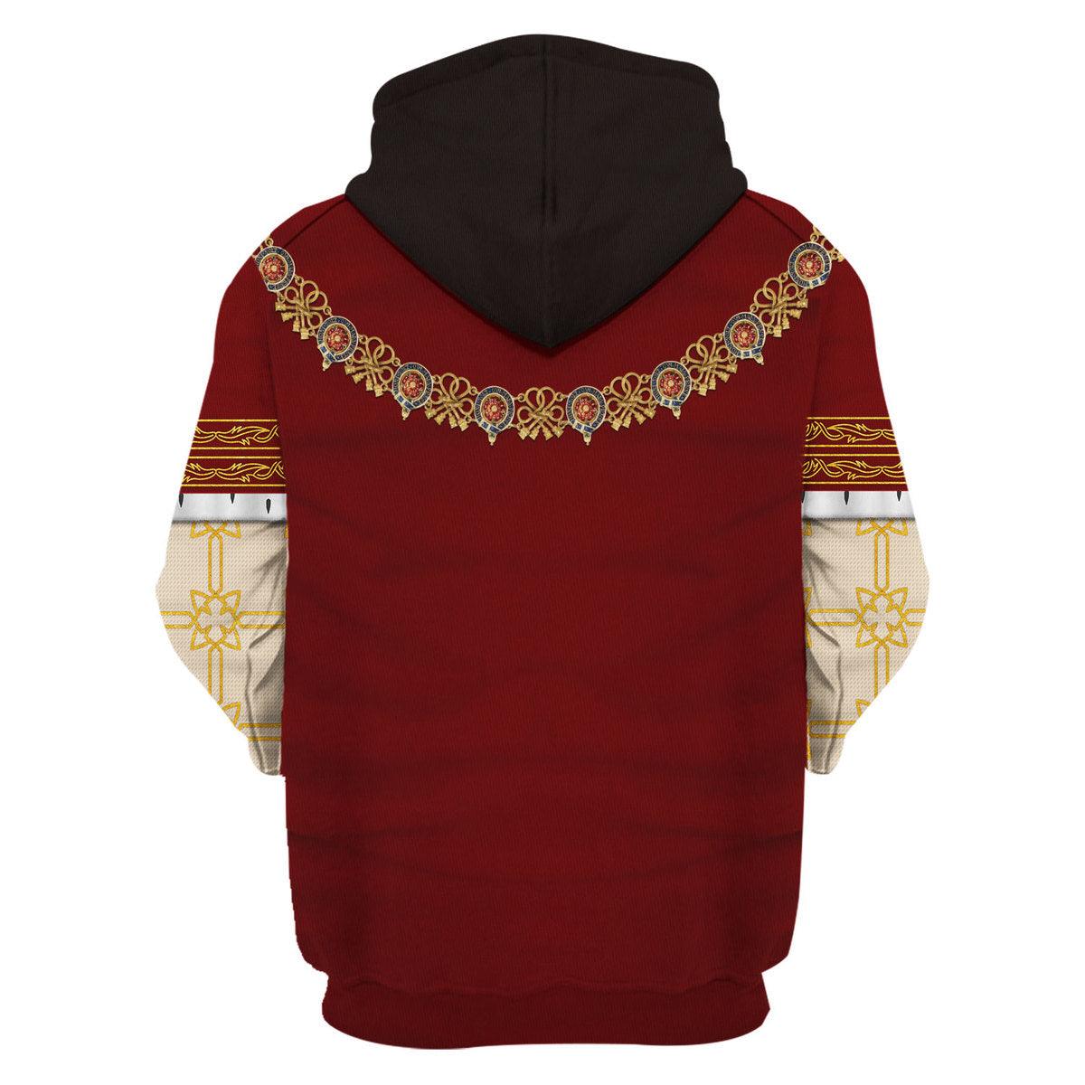 Gearhomie Edward VI of England Costume Hoodie Sweatshirt T-Shirt Tracksuit - Gearhomie.com