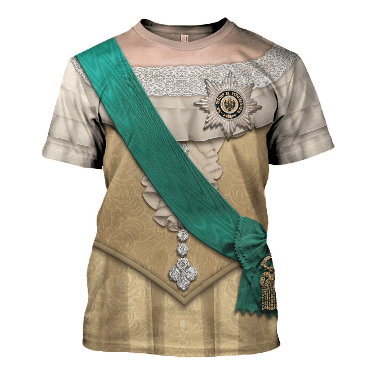 Gearhomie Ekaterina II of Russia Costume Hoodie Sweatshirt T-Shirt Tracksuit - Gearhomie.com