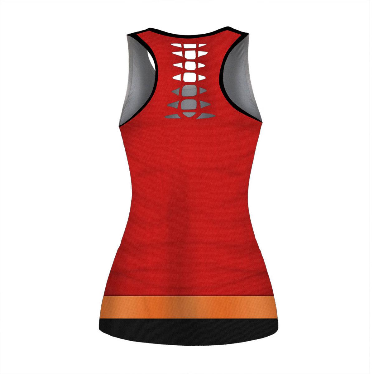 Gearhomie Elastigirl Costume Tank Tops And Leggings - Gearhomie.com
