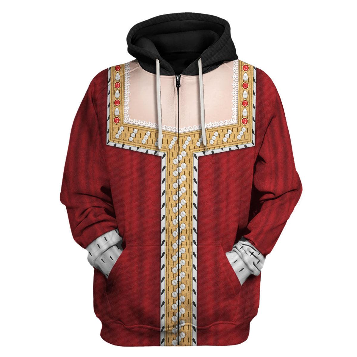 Gearhomie Elizabeth of York Costume Hoodie Sweatshirt T-Shirt Tracksuit - Gearhomie.com