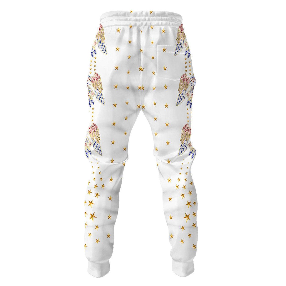 Gearhomie Elvis Aloha Costume from Hawaii Hoodie Sweatshirt T-Shirt Sweatpants - Gearhomie.com