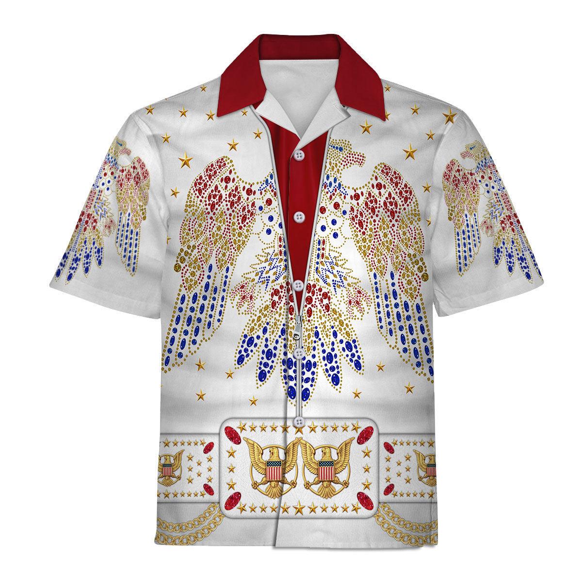 Gearhomie Elvis Aloha Costume from Hawaii Hoodie Sweatshirt T-Shirt Sweatpants - Gearhomie.com