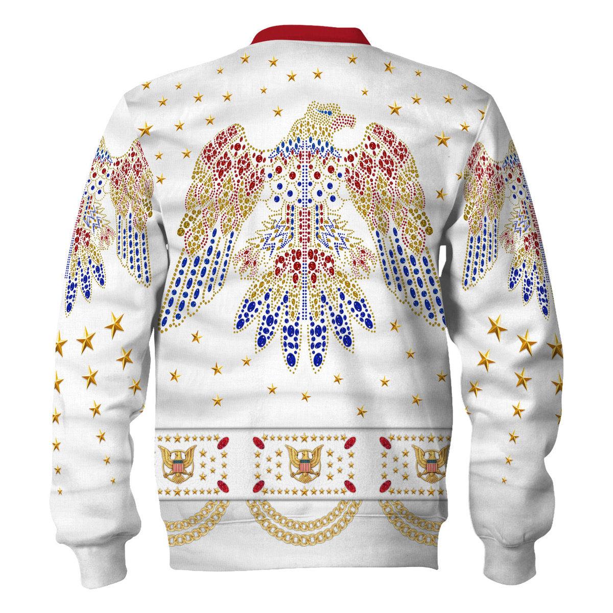 Gearhomie Elvis Aloha Costume from Hawaii Hoodie Sweatshirt T-Shirt Sweatpants - Gearhomie.com