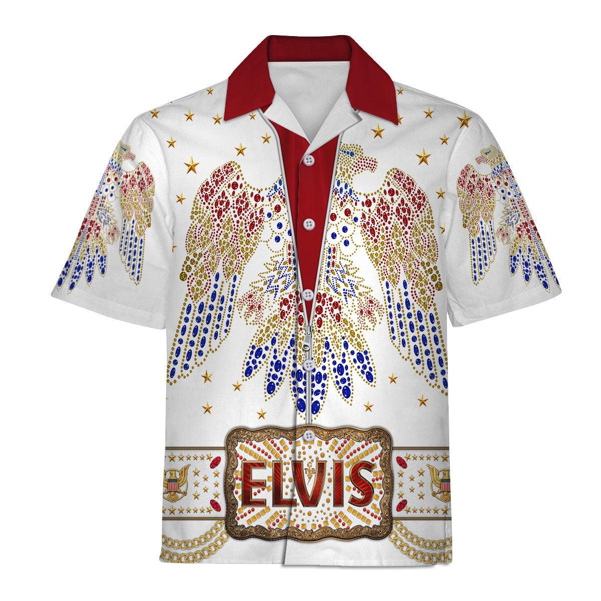 Gearhomie Elvis Aloha Costume from Hawaii New Hoodie Sweatshirt T-Shirt Sweatpants - Gearhomie.com