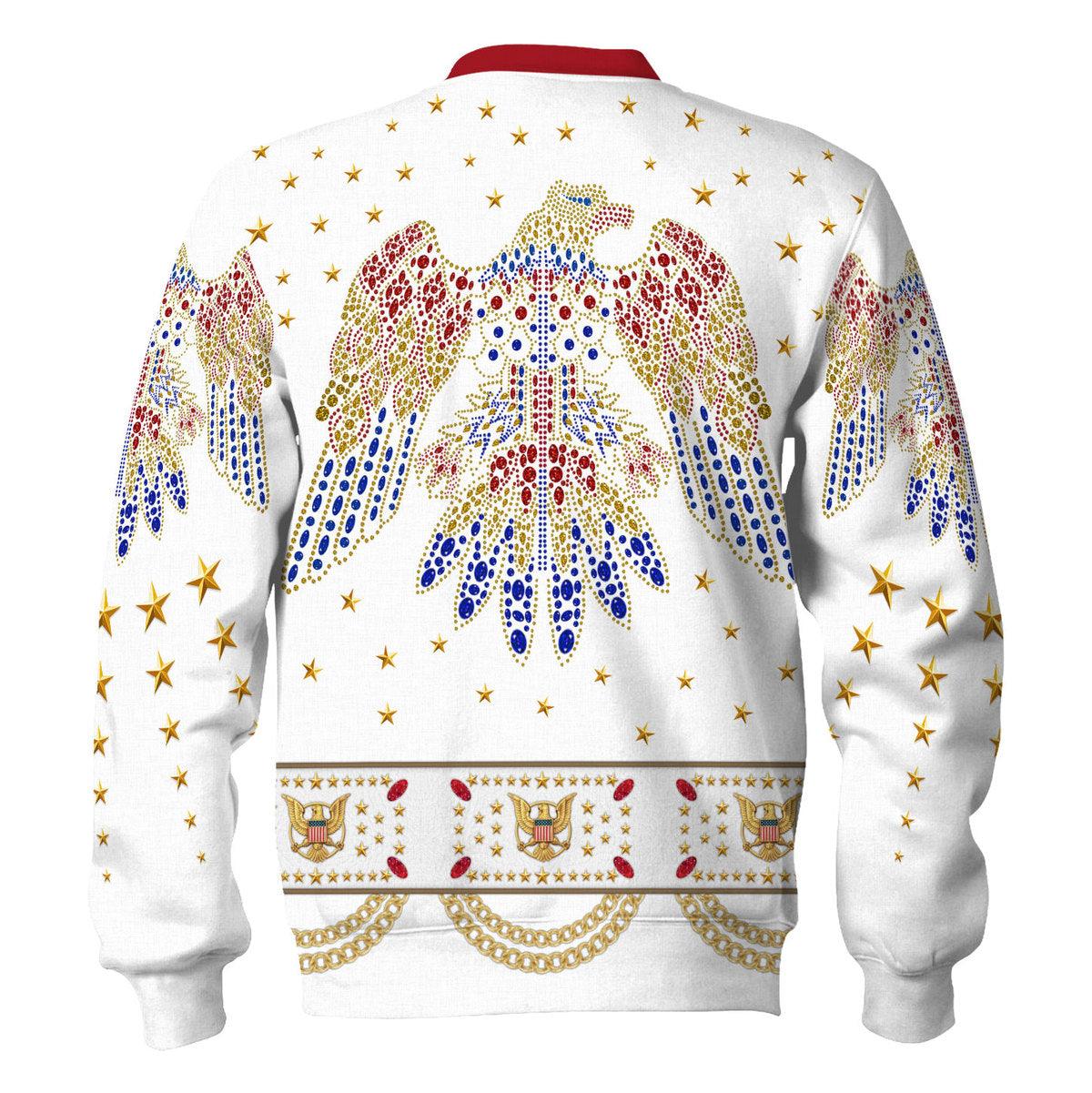 Gearhomie Elvis Aloha Costume from Hawaii New Hoodie Sweatshirt T-Shirt Sweatpants - Gearhomie.com