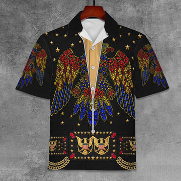 Gearhomie Elvis Aloha from Hawaii Black Unisex Hawaii Shirt - Gearhomie.com