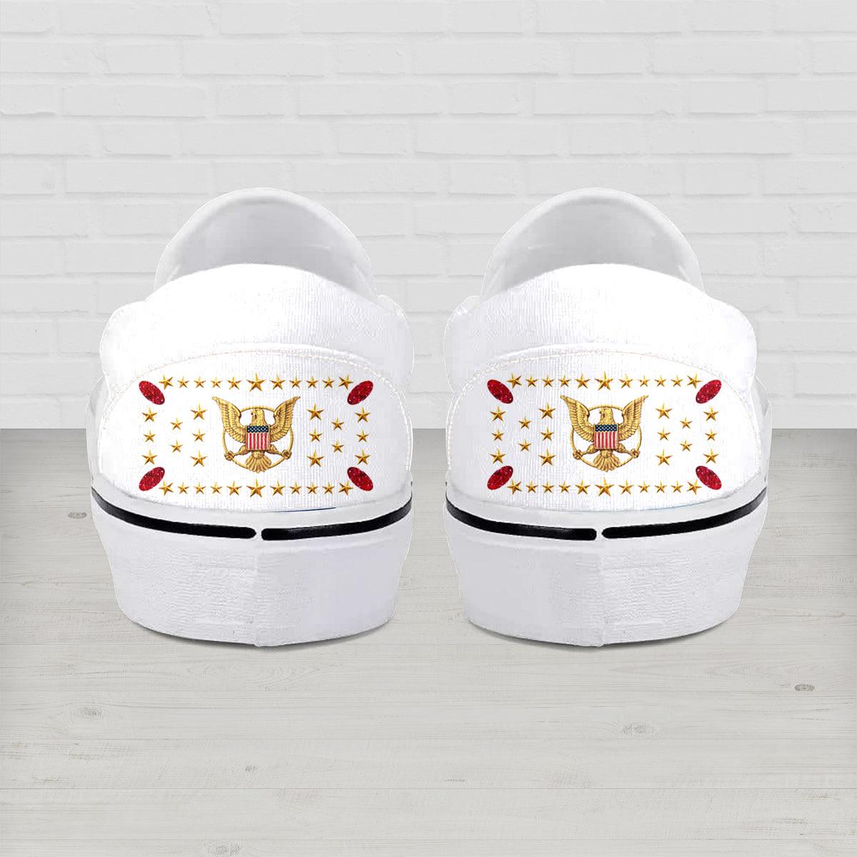 Gearhomie Elvis Aloha Slip On Shoes - Gearhomie.com