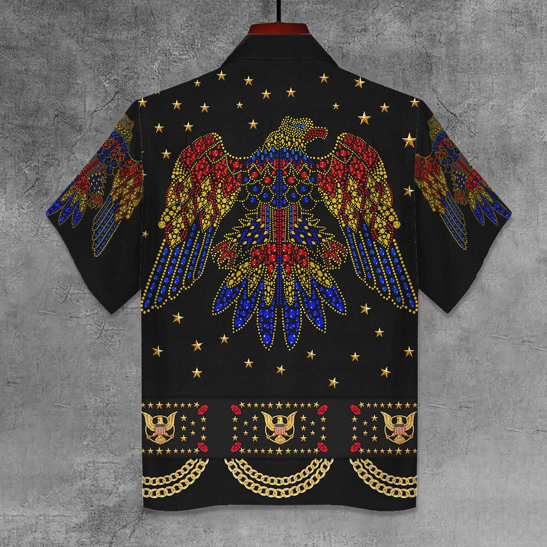 Gearhomie Elvis Aloha Unisex Hawaii Shirt in Black - Gearhomie.com