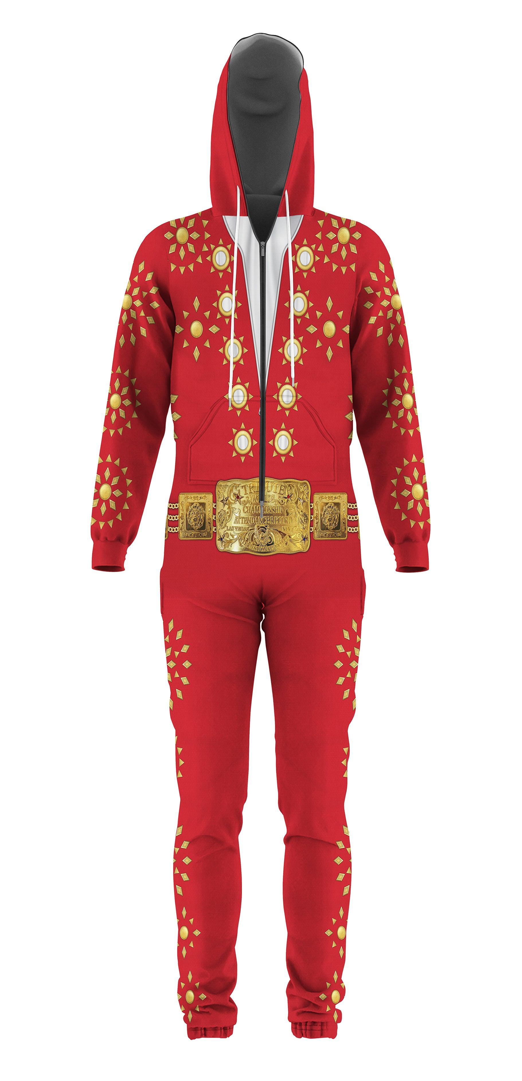 Gearhomie Elvis Burning Love jumpsuit Costume - Gearhomie.com
