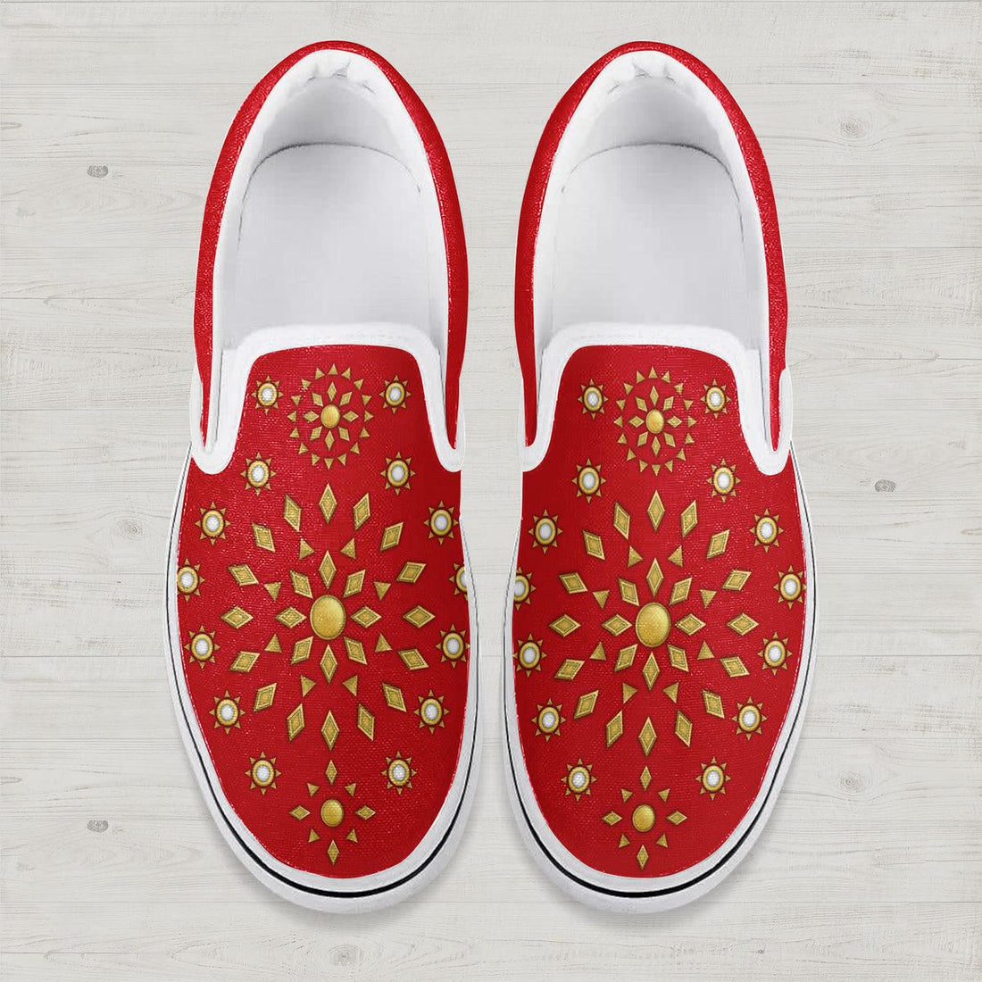 Gearhomie Elvis Burning Love Slip On Shoes - Gearhomie.com
