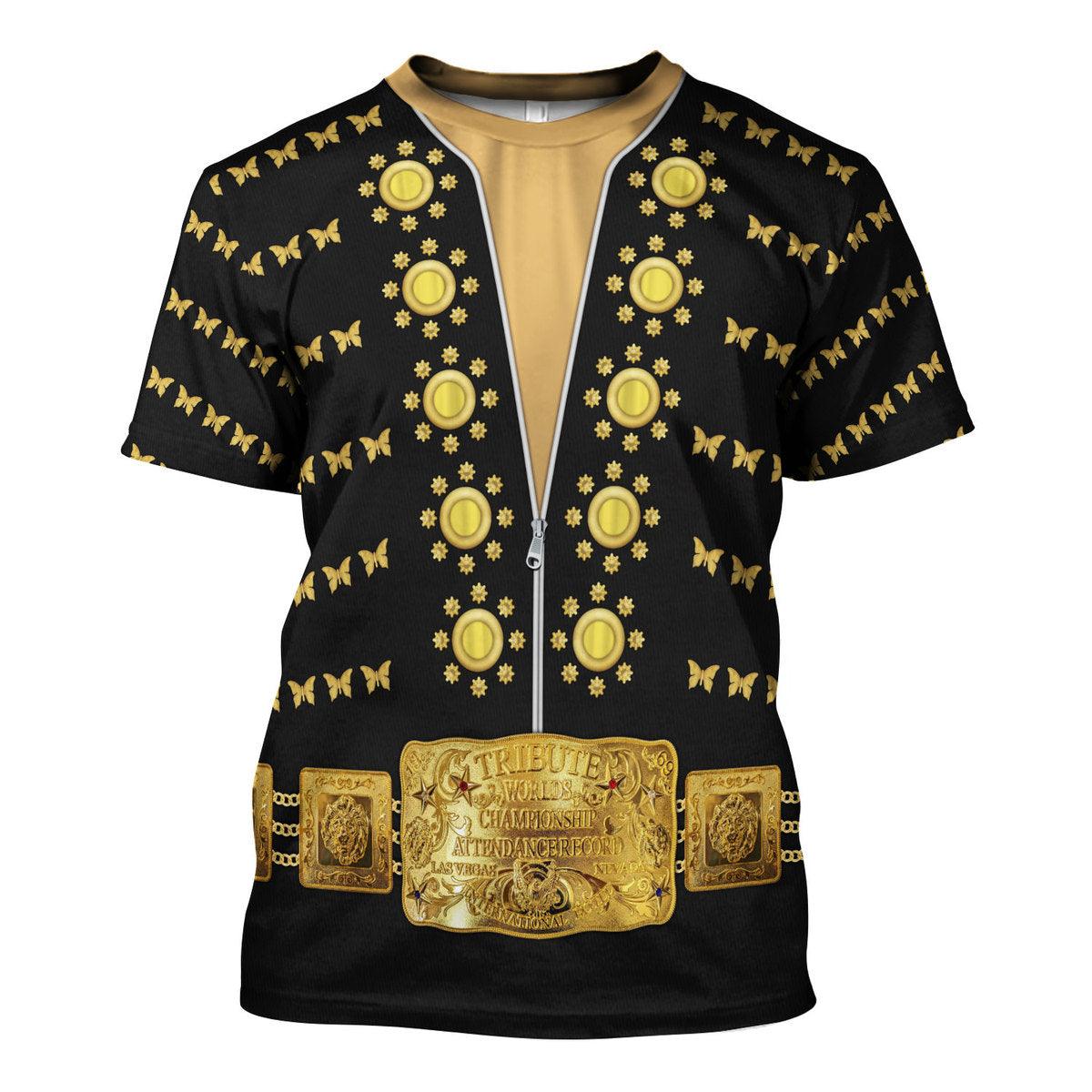 Gearhomie Elvis Butterfly Costume Hoodie Sweatshirt T-Shirt Sweatpants - Gearhomie.com
