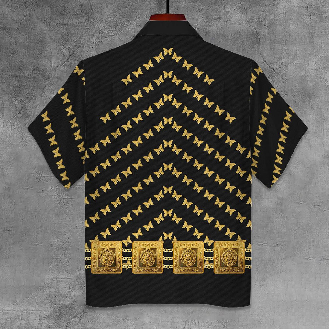 CustomsPig Elvis Butterfly Unisex Hawaii Shirt - CustomsPig.com
