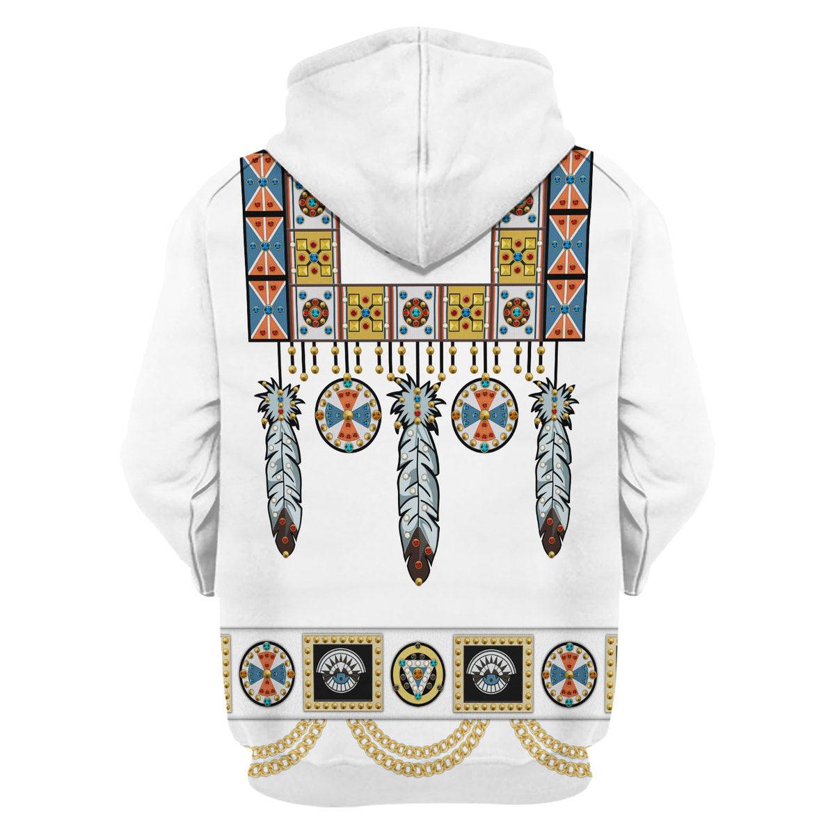 Gearhomie Elvis Chief Costume Hoodie Sweatshirt T-Shirt Sweatpants - Gearhomie.com