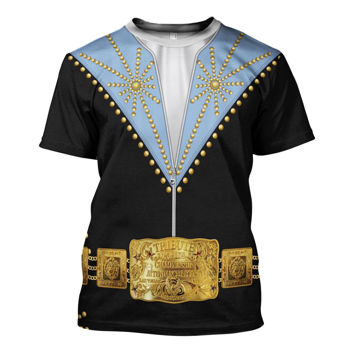 Gearhomie Elvis Cisco Blue Costume Hoodie Sweatshirt T-Shirt Sweatpants - Gearhomie.com