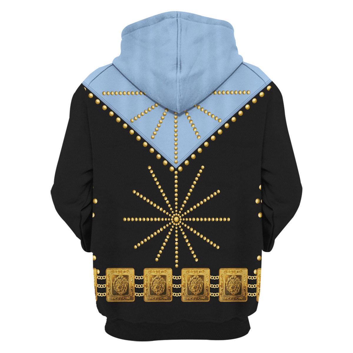 Gearhomie Elvis Cisco Blue Costume Hoodie Sweatshirt T-Shirt Sweatpants - Gearhomie.com
