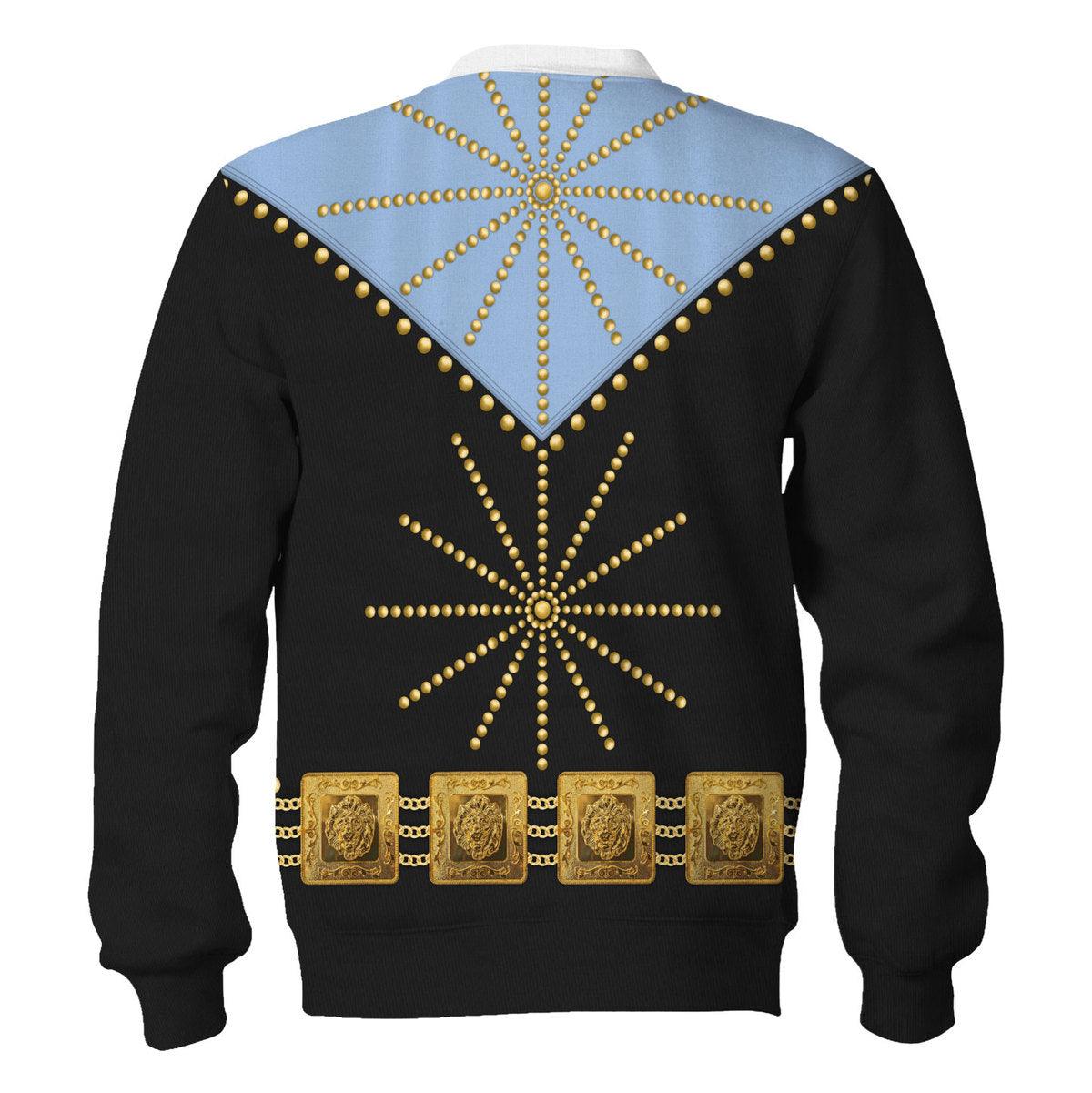 Gearhomie Elvis Cisco Blue Costume Hoodie Sweatshirt T-Shirt Sweatpants - Gearhomie.com