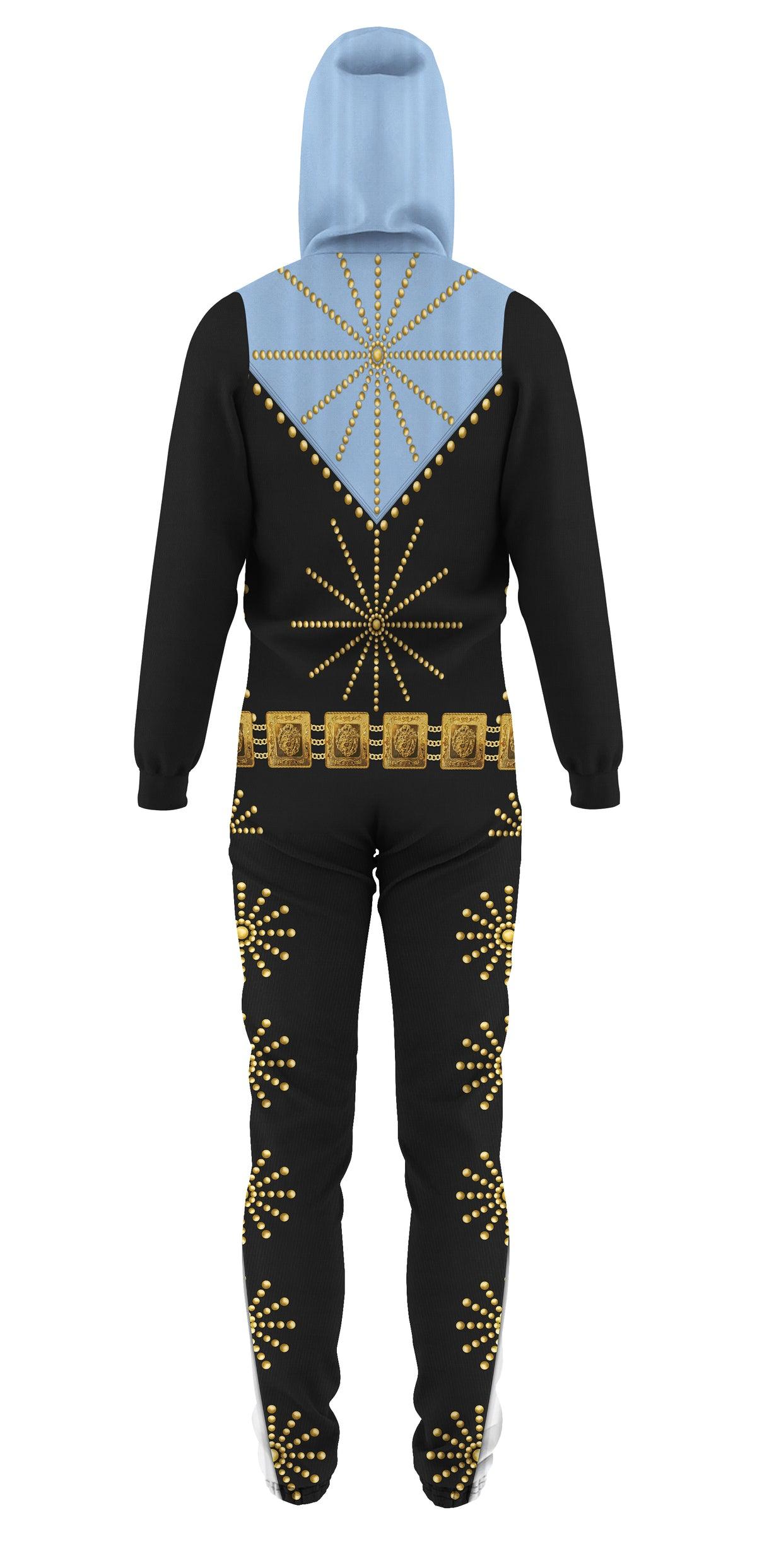Gearhomie Elvis Cisco Blue jumpsuit Costume - Gearhomie.com