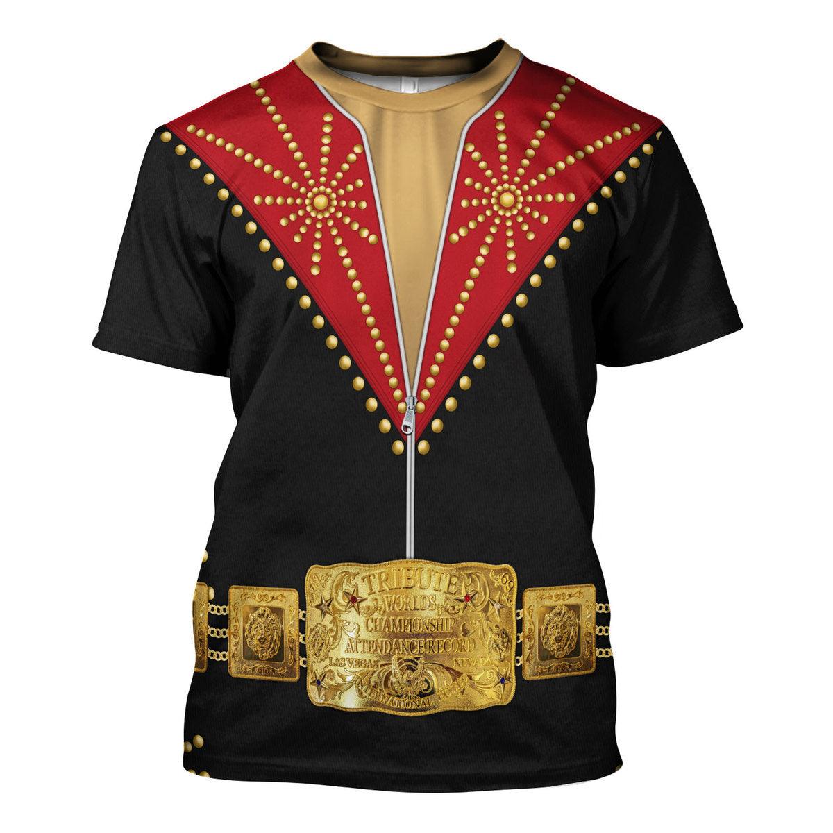 Gearhomie Elvis Cisco Red Costume Hoodie Sweatshirt T-Shirt Sweatpants - Gearhomie.com