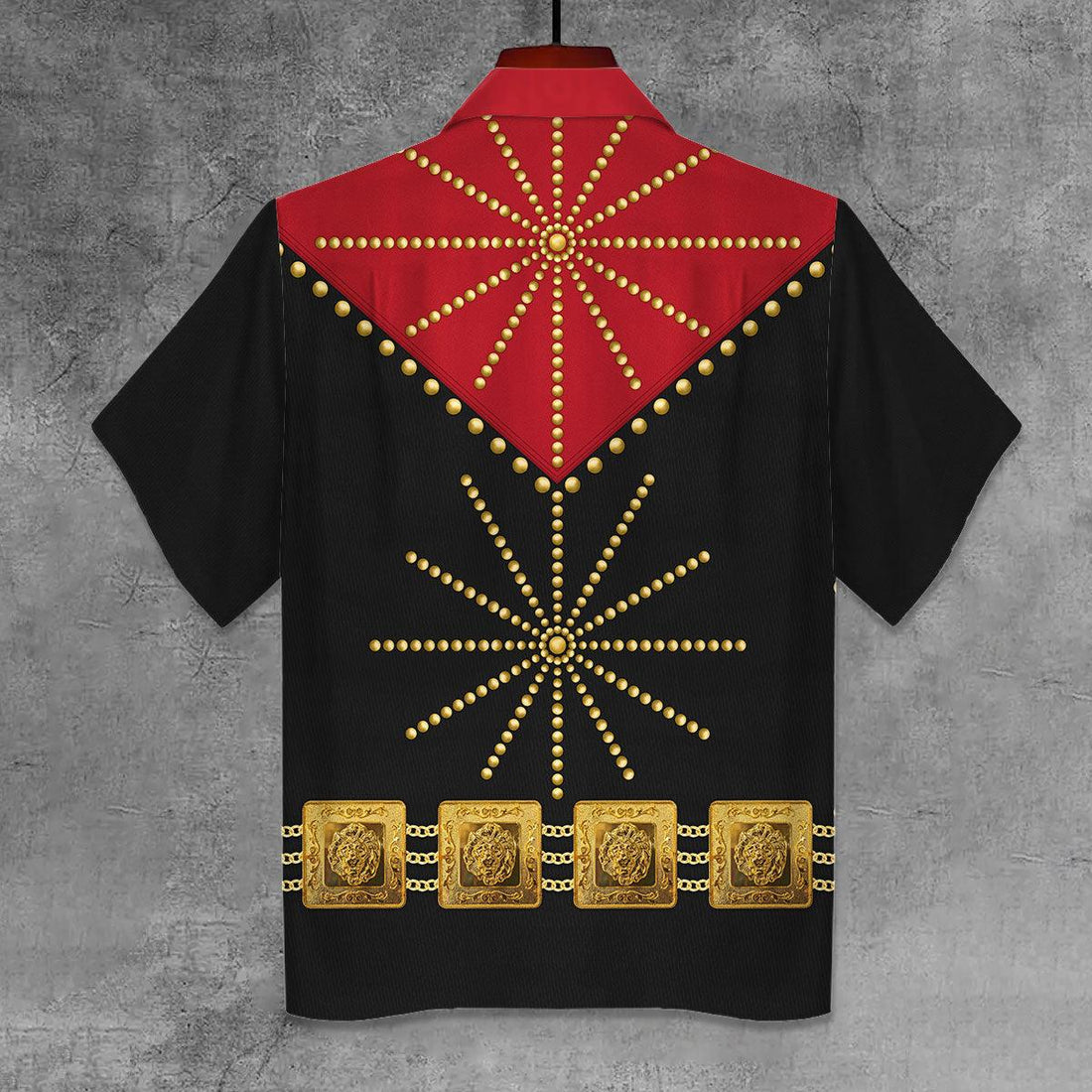 CustomsPig Elvis Cisco Red Unisex Hawaii Shirt - CustomsPig.com