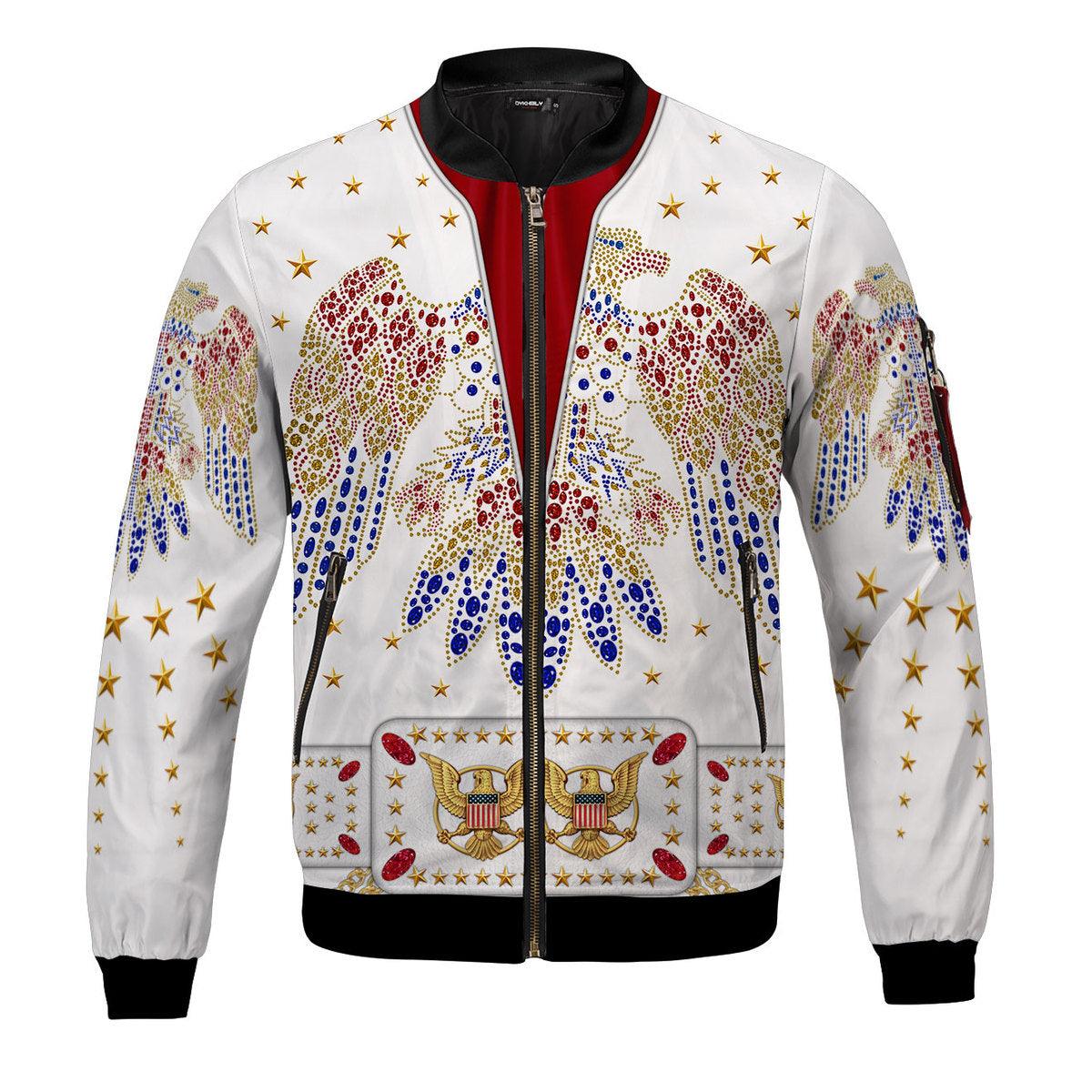 Gearhomie Elvis Costume Bomber Jacket - Gearhomie.com