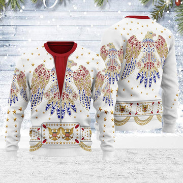 Gearhomie Elvis Costumes Christmas Ugly Sweater - Gearhomie.com