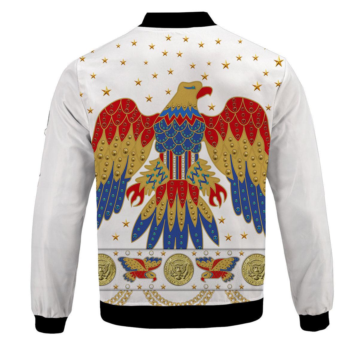 Gearhomie Elvis Eagle Bomber Jacket - Gearhomie.com