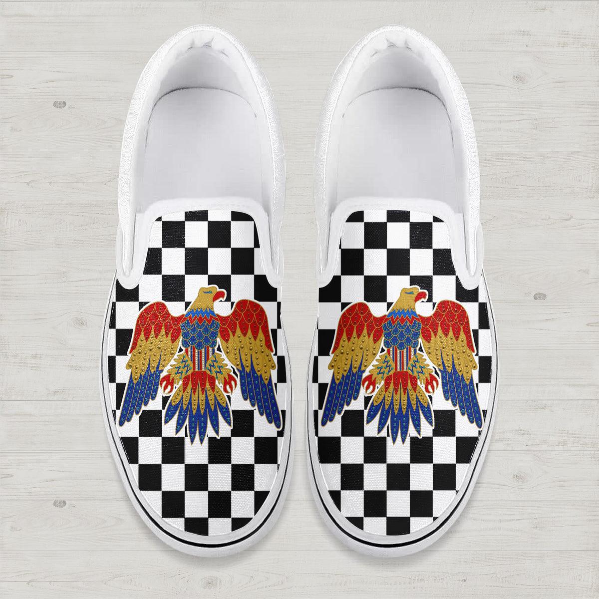 Gearhomie Elvis Eagle Caro Slip On Shoes - Gearhomie.com