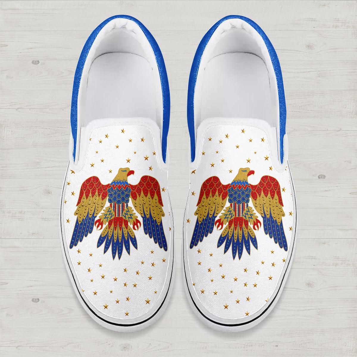 Gearhomie Elvis Eagle Slip On Shoes - Gearhomie.com