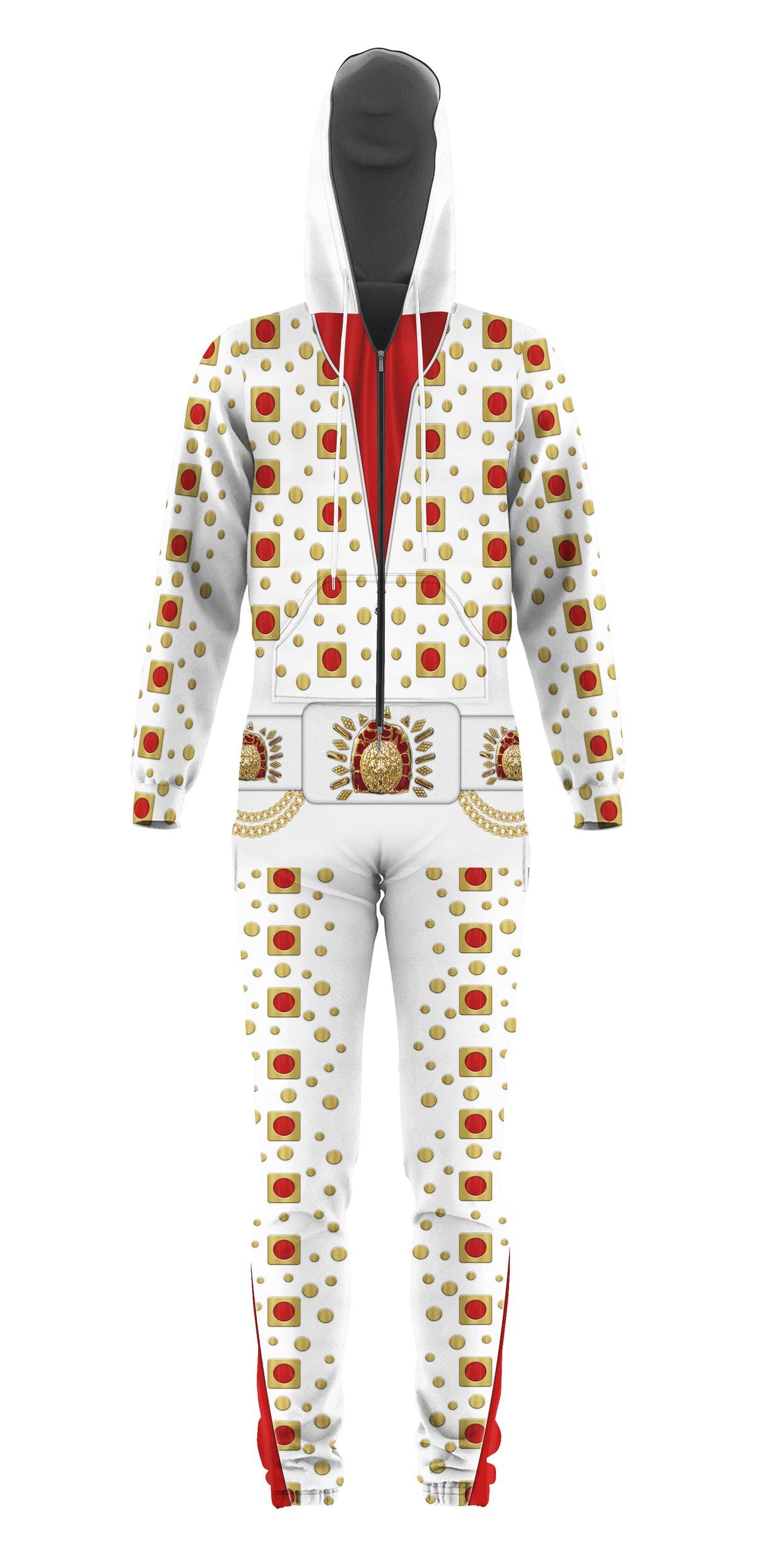Gearhomie Elvis Eyelet jumpsuit Costume - Gearhomie.com
