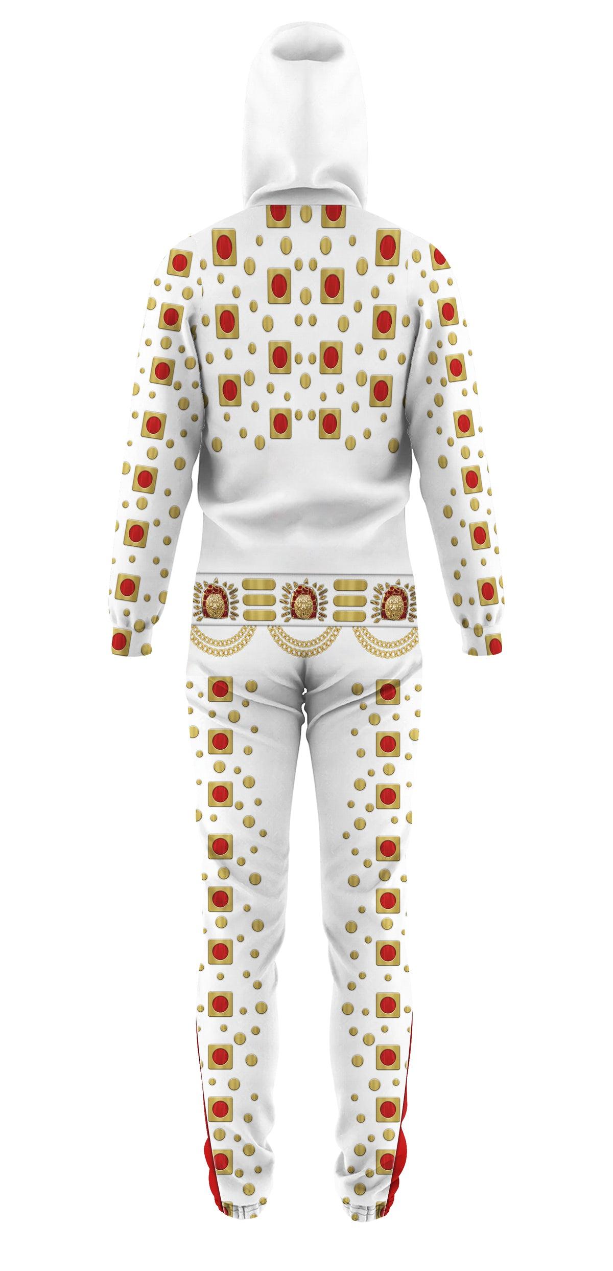 Gearhomie Elvis Eyelet jumpsuit Costume - Gearhomie.com