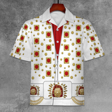 Gearhomie Elvis Eyelet Unisex Hawaii Shirt - Gearhomie.com