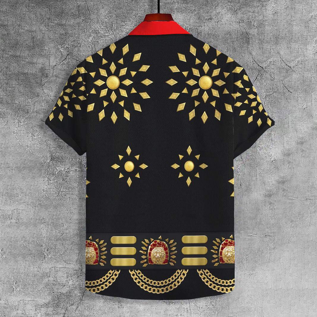 Gearhomie Elvis Matador UNISEX CASUAL HAWAIIAN SHIRT - Gearhomie.com