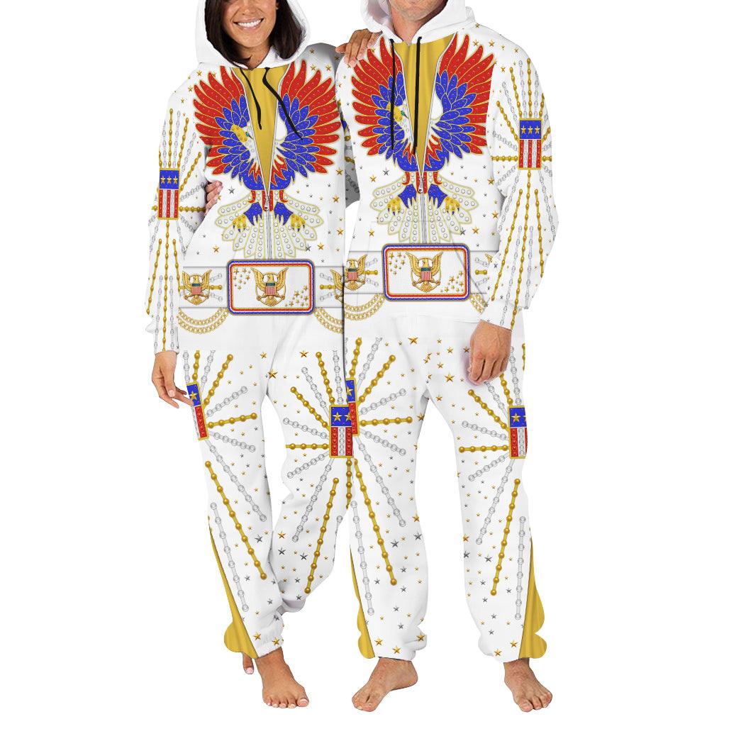 Gearhomie Elvis New Generation Eagle jumpsuit Costume - Gearhomie.com