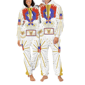 Gearhomie Elvis New Generation Eagle jumpsuit Costume - Gearhomie.com