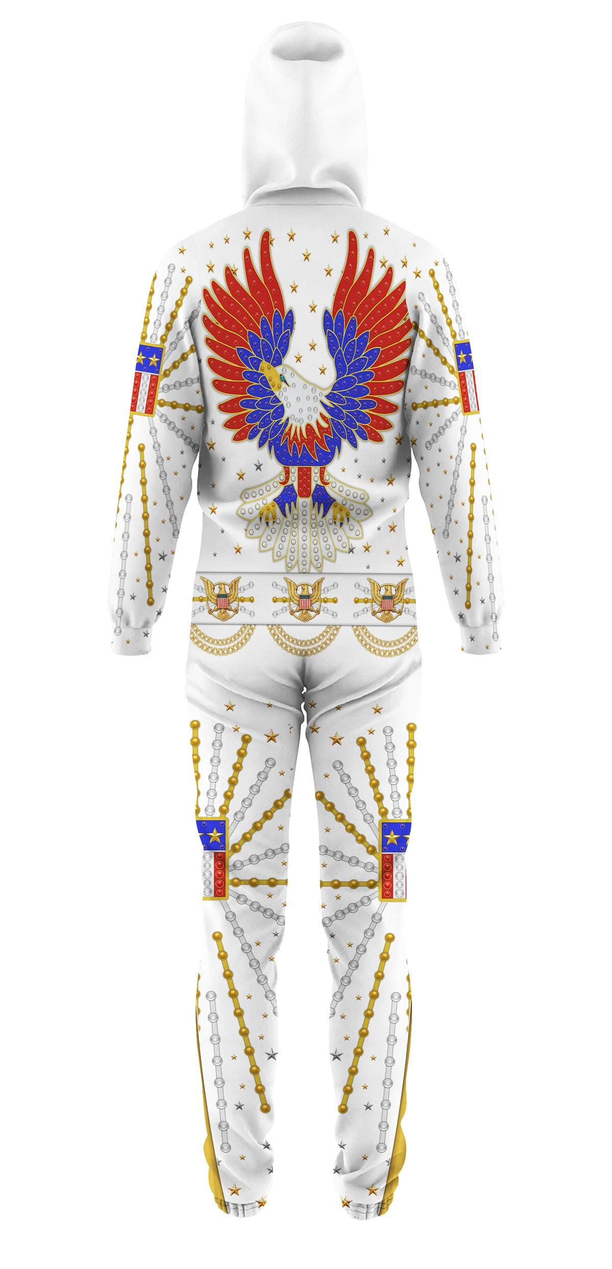 Gearhomie Elvis New Generation Eagle jumpsuit Costume - Gearhomie.com