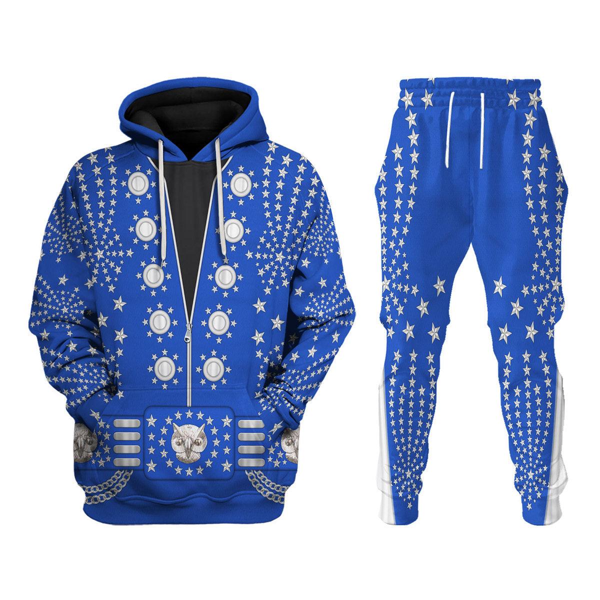 Gearhomie Elvis Owl Costume Hoodie Sweatshirt T-Shirt Sweatpants - Gearhomie.com