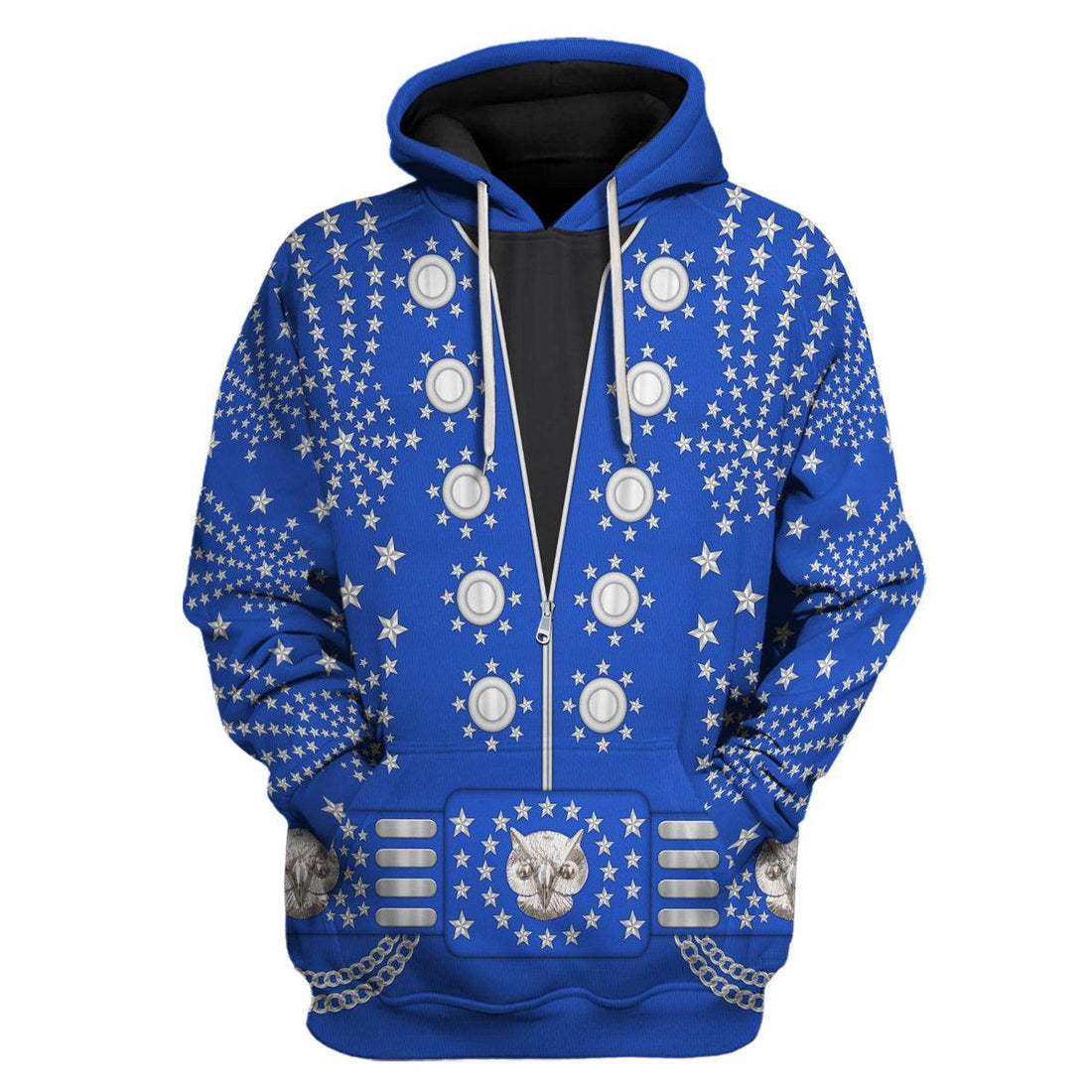Gearhomie Elvis Owl Costume Hoodie Sweatshirt T-Shirt Sweatpants - Gearhomie.com