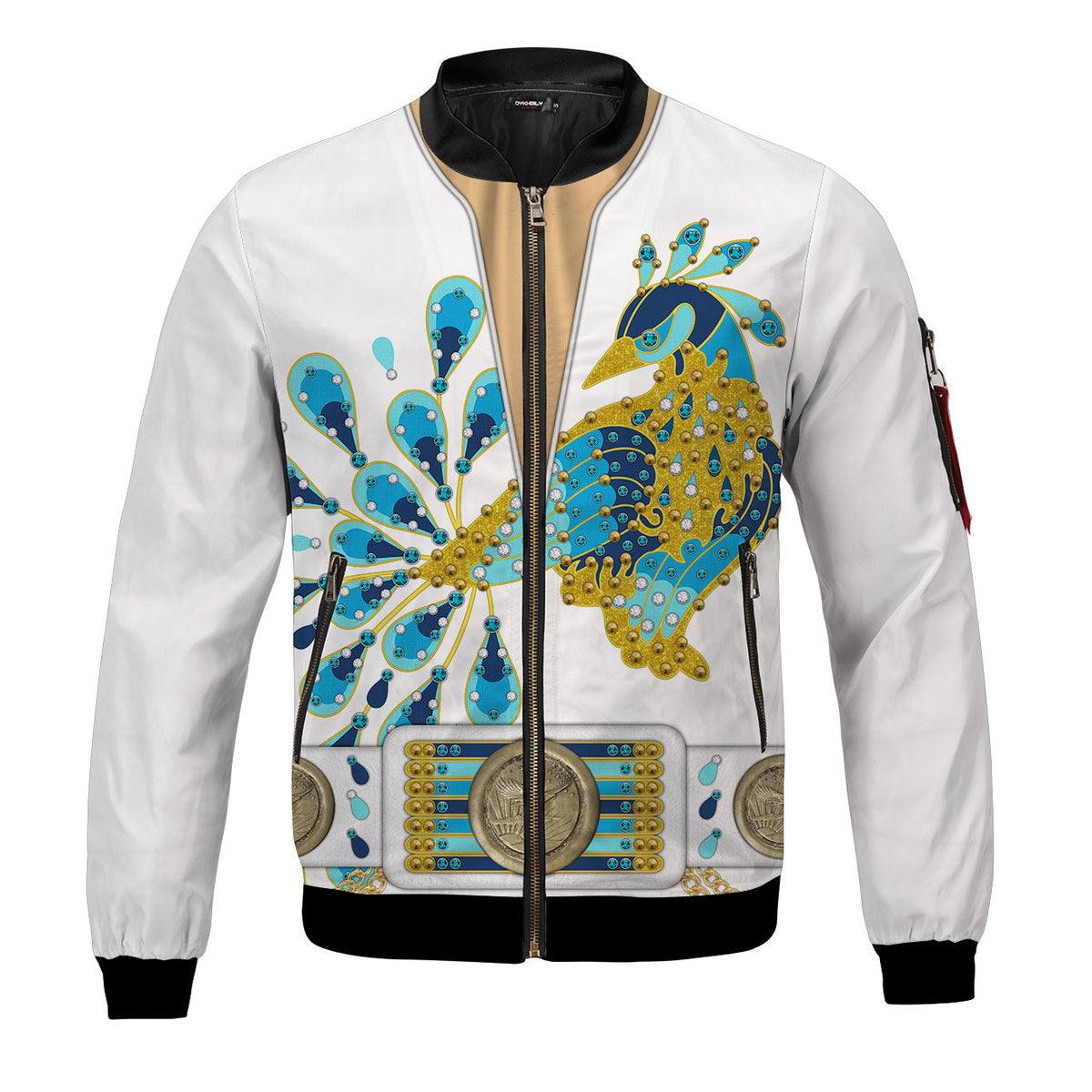 Gearhomie Elvis Peacock Bomber Jacket - Gearhomie.com