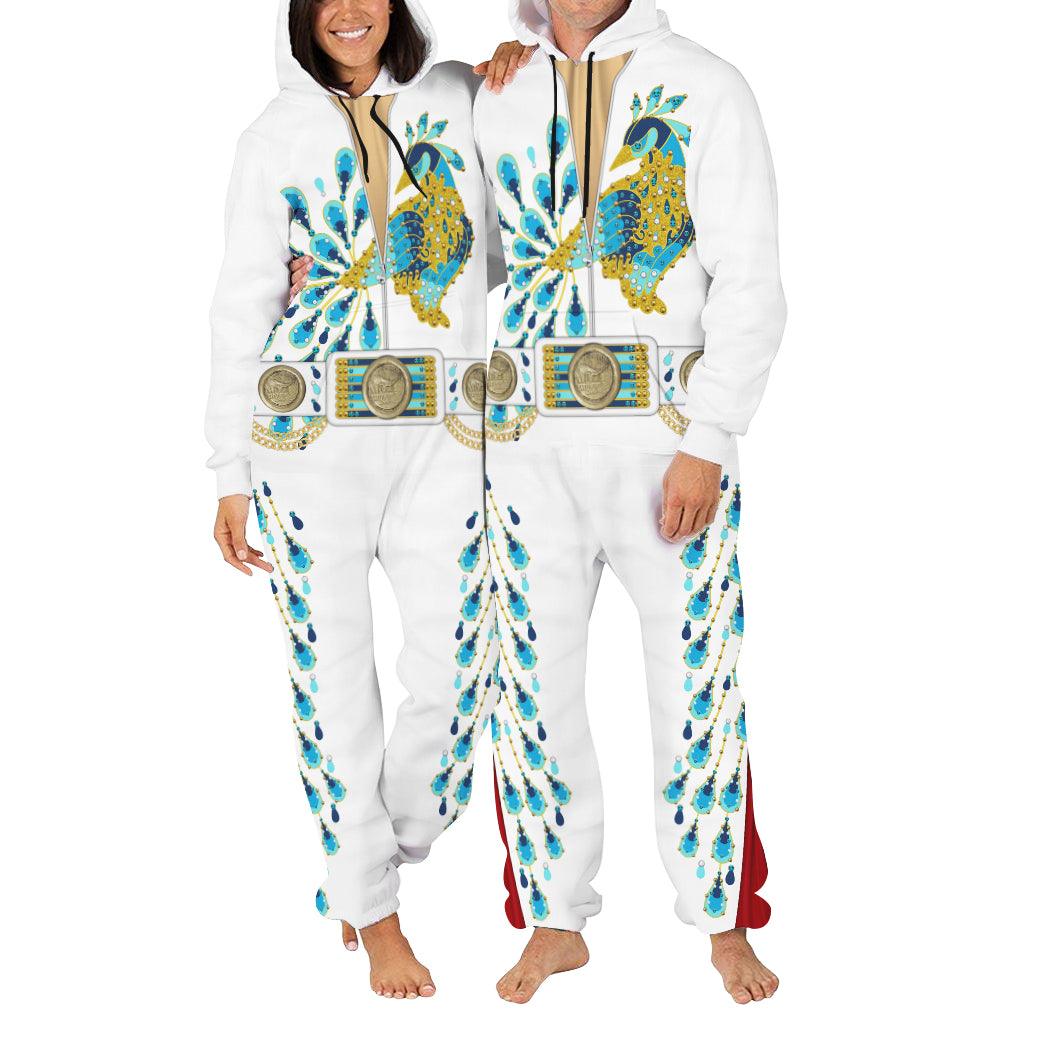 Gearhomie Elvis Peacock jumpsuit Costume - Gearhomie.com