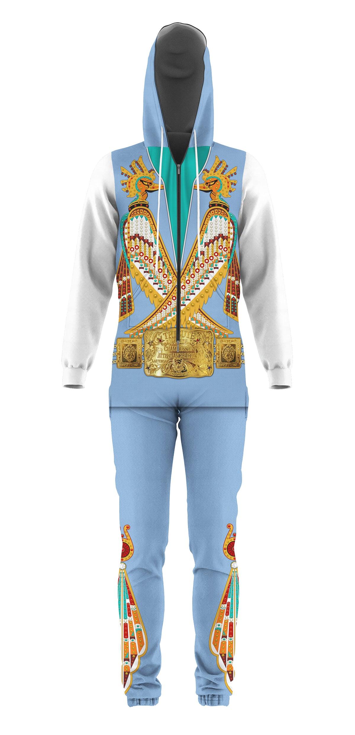 Gearhomie Elvis Prehistoric Bird jumpsuit Costume - Gearhomie.com