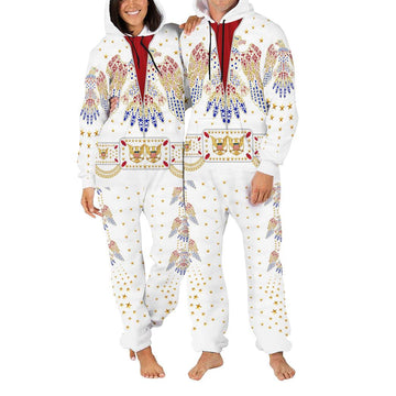 Gearhomie Elvis Presley Eagle jumpsuit Costume - Gearhomie.com
