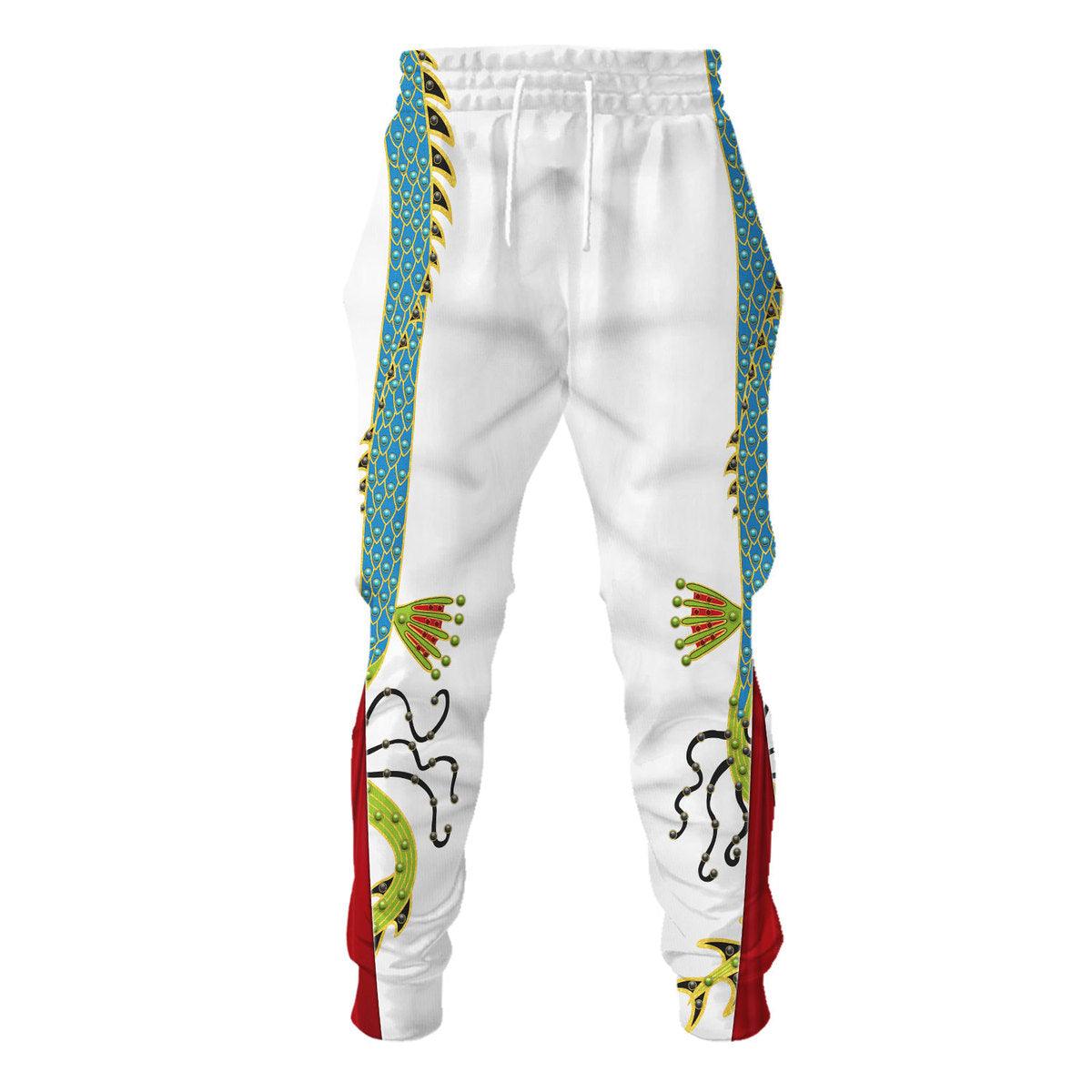 Gearhomie Elvis Presley The Dragon Outfit Costume Hoodie Sweatshirt T-Shirt Sweatpants - Gearhomie.com
