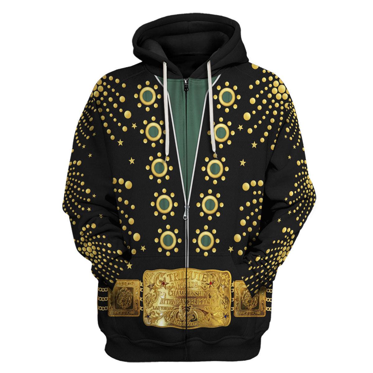 Gearhomie Elvis Presley The Fireworks Costume Hoodie Sweatshirt T-Shirt Sweatpants - Gearhomie.com