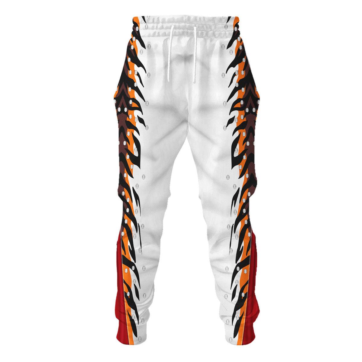 Gearhomie Elvis Presley Tiger Outfit Costume Hoodie Dress Sweatpants - Gearhomie.com