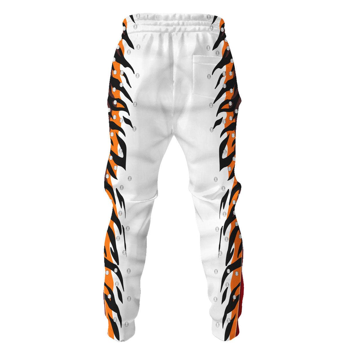 Gearhomie Elvis Presley Tiger Outfit Costume Hoodie Dress Sweatpants - Gearhomie.com