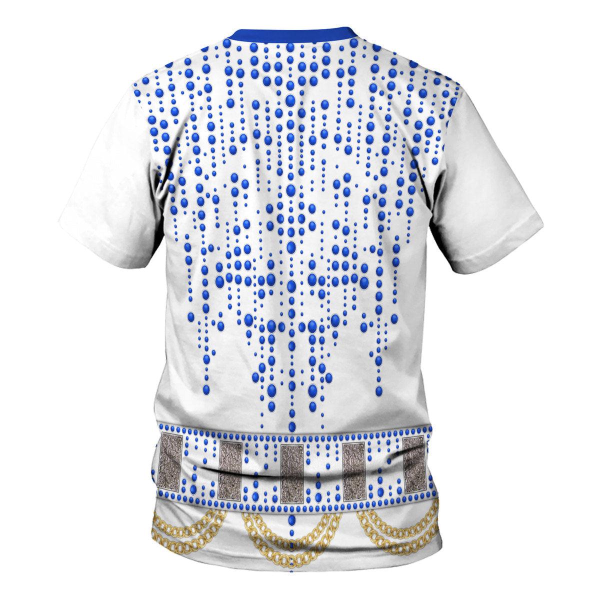 Gearhomie Elvis Raindrop Costume Hoodie Sweatshirt T-Shirt Sweatpants - Gearhomie.com