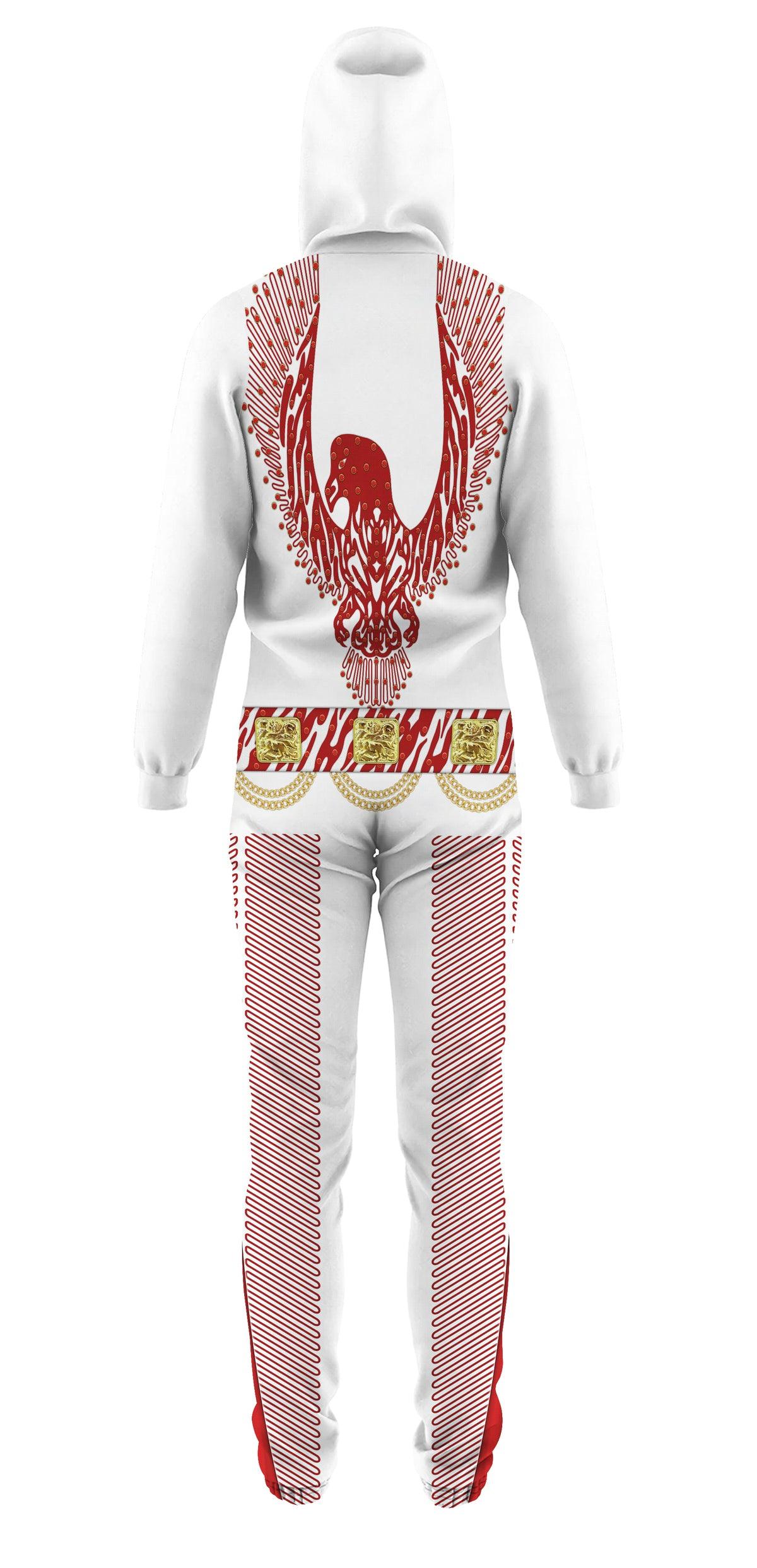 Gearhomie Elvis Red Phoenix jumpsuit Costume - Gearhomie.com