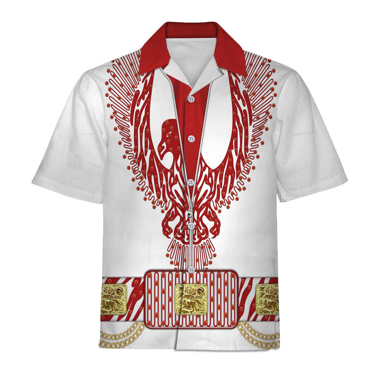 Gearhomie Elvis Red Phoenix Suit Costume Hoodie Sweatshirt T-Shirt Sweatpants - Gearhomie.com