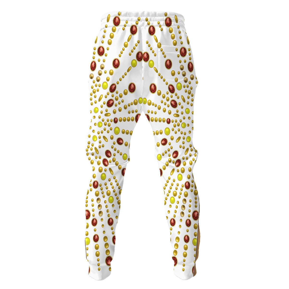 Gearhomie Elvis Sunburst Costume Hoodie Sweatshirt T-Shirt Sweatpants - Gearhomie.com